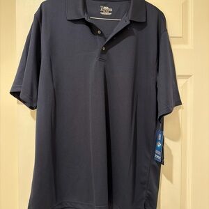 PGA Tour Men's Dark Blue Polo Shirt